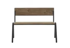 Ario Classic benk med rygg B103 x H45 cm