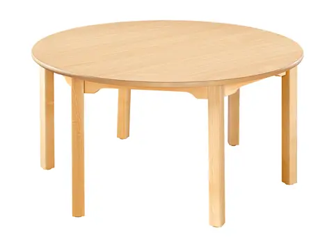 Marius Laminatbord rundt hvit Ø120 x H70 cm 