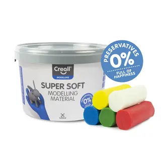 Creall Supersoft enkeltfarger