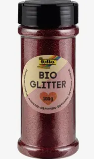 Bioglitter rød 100 g