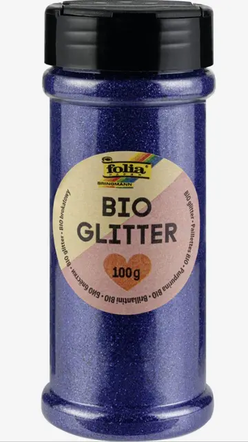 Bioglitter blå 100 g 