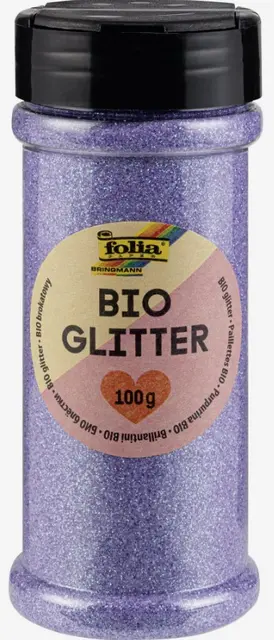 Bioglitter lilla 100 g 
