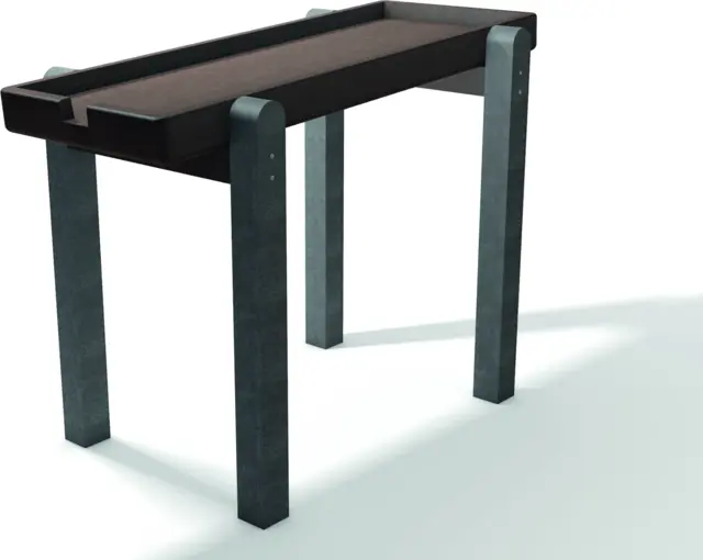 Vannbord 1 L150 x B60 x H85/95 cm 