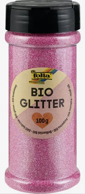Bioglitter rosa 100 g 