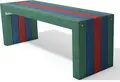 Calero barnebord blå/grønn/rød B150 x D47 x H57 cm