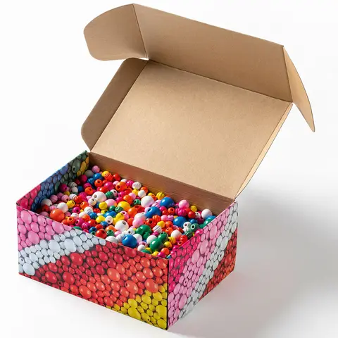 Treperler farger megamix Ø10 - 18 mm, 1000 g
