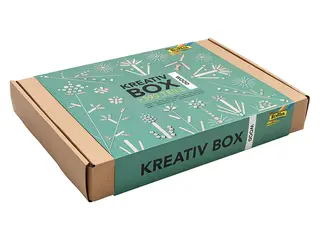 Kreativ boks trematerialer 590 deler