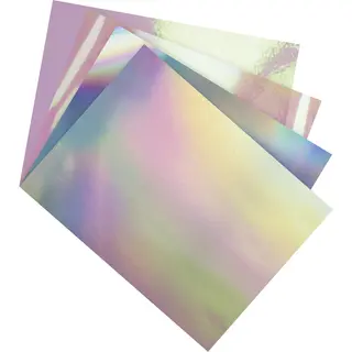 Iriserende ark 12 ark, str 25 x 35 cm