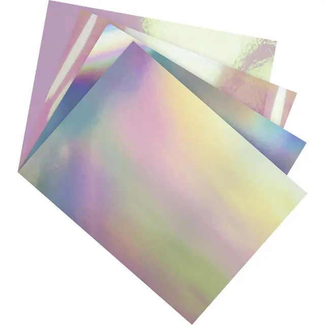 Iriserende ark 12 ark, str 25 x 35 cm 