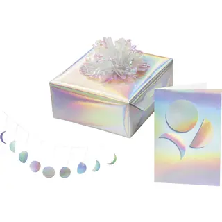 Iriserende ark 12 ark, str 25 x 35 cm