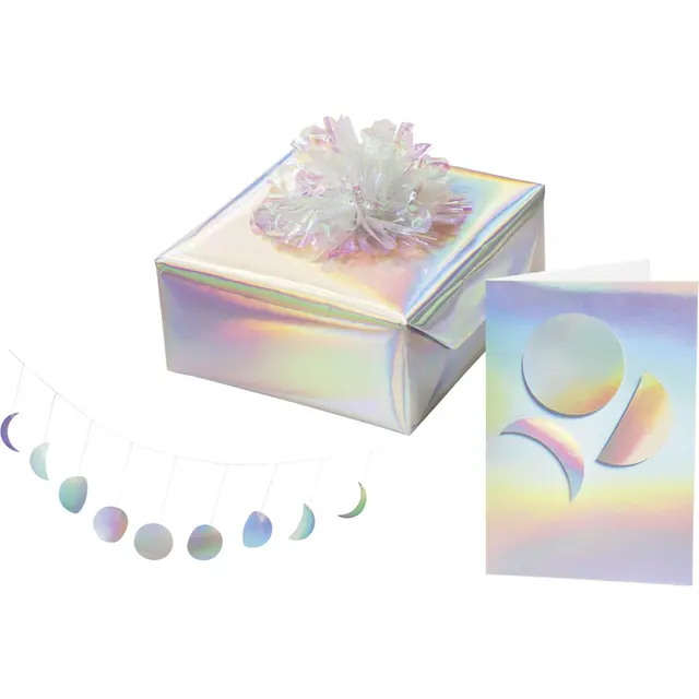 Iriserende ark 12 ark, str 25 x 35 cm 