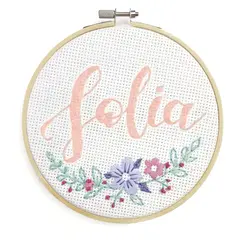 Broderiring sett &#216;10 og &#216;15 cm