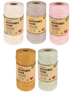 Makramégarn L100 m