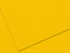 Farget papir A3 gul 130 g, 50 ark
