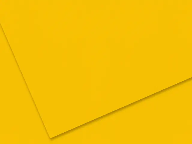 Farget papir A3 gul 130 g, 50 ark 