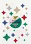 Glitterpapp jul 24 x 34 cm 300 g, 6 ark