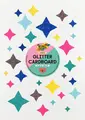 Glitterpapp 24 x 34 cm 300 g, 6 ark