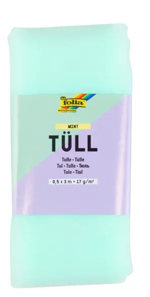 Tyll mintgrønn 0,5 x 3 m 