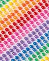 Kongoperler fargemix Ø9 mm, 500gr