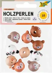 Trekuler med dyreansikt Ø18 mm, 10 stk
