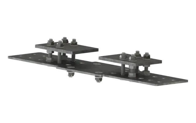 Luna adapter for montering i H/ I-bjelke L40 x B12 x H6,2 cm 