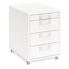 Skuffeseksjon hvit B44 x D58 x H60 cm