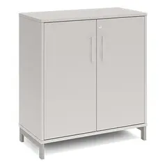 Ergo Kontorskap S lys gr&#229; B80 x D40 x H89 cm