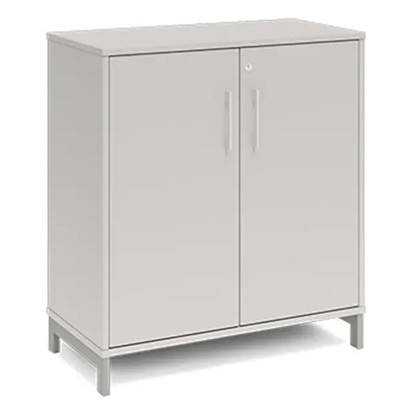 Ergo Kontorskap S lys grå B80 x D40 x H89 cm 