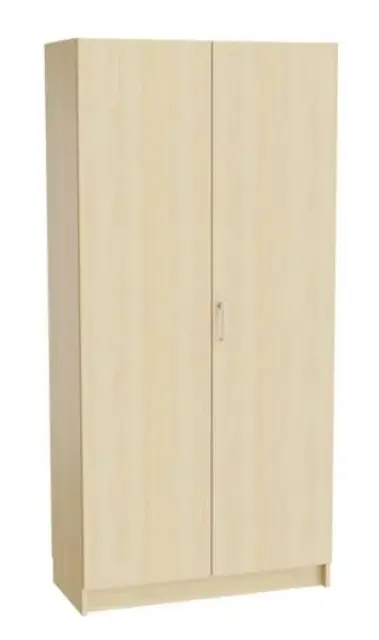 Materialskap med skuffer Bjørk/Bjørk B100 x D47 x H210 cm 