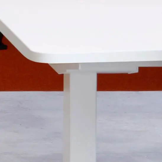 Kontorpult heve senk antrasitt grå B160 x D80 x H62-128 cm 