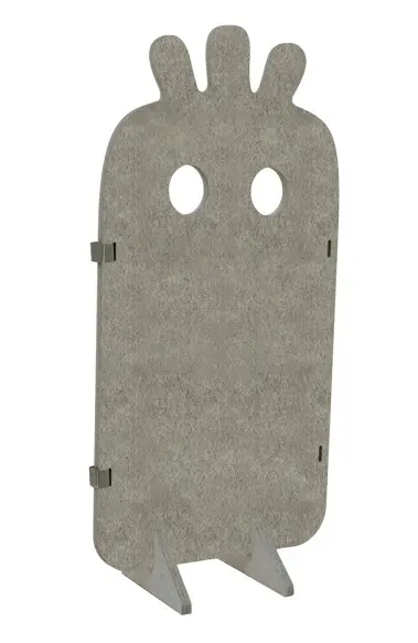 Trollini lekeskjerm pip lys grønn B60 x D31 x H126 cm 