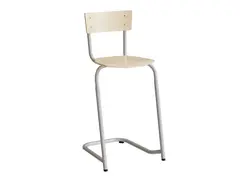 Fokus elevstol alugr&#229; B44 x D52 x H68/98 cm