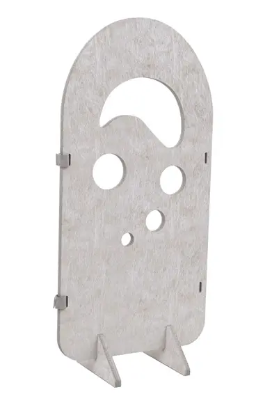 Trollini lekeskjerm boble beige B60 x D31 x H126 cm 
