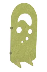 Trollini lekeskjerm boble grønn B60 x D31 x H126 cm