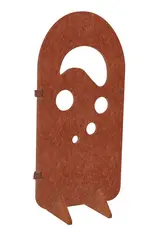 Trollini lekeskjerm boble rustrød B60 x D31 x H126 cm