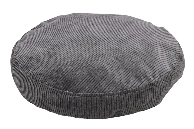 Mello sitteputer antrasitt Ø35 x H6 cm, 3 stk 