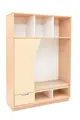 Quadro gjemmeskap XL kremhvit B117 x D42 x H164 cm
