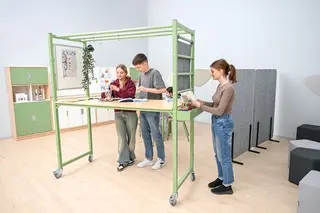 Multibord L193 x D72 x H202 cm