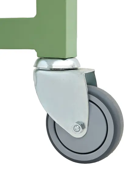 Multibord bjørk/grønn L193 x D72 x H202 cm 