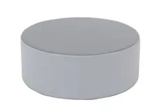 Sittepuff grå Ø80 x H30 cm