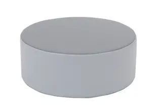 Sittepuff grå Ø80 x H30 cm
