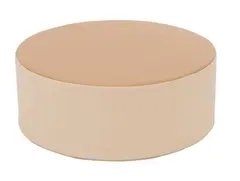 Sittepuff beige Ø80 x H30 cm