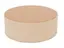 Sittepuff beige Ø80 x H30 cm