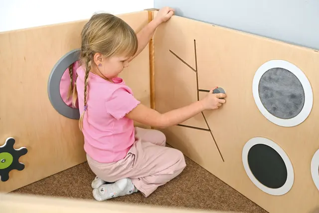 Eventyrskogen lekehjørne B227 x D244 x H119 cm 