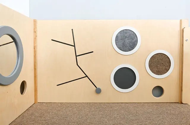 Eventyrskogen lekehjørne B227 x D244 x H119 cm 