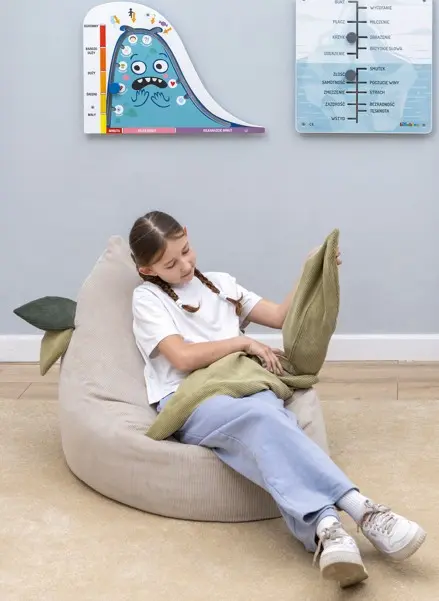 Mello sensorisk sittesekk L70 x B60 x H65 cm 