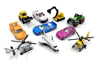 Siku metallbiler L8 cm, 50 stk