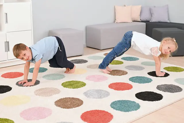 Pastell gulvteppe L280 x B200 cm 