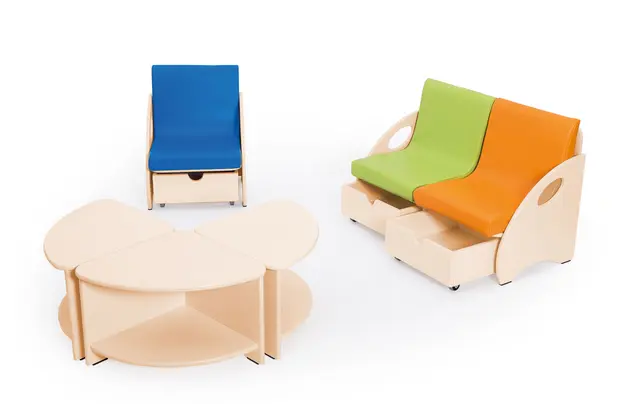 Maja lekekasse B35 x D35 x H15 cm 