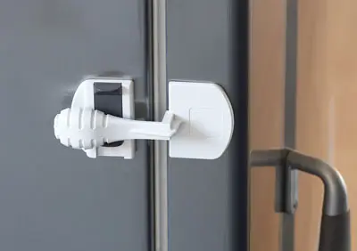 Kjøleskap/frysesperre 2 stk 